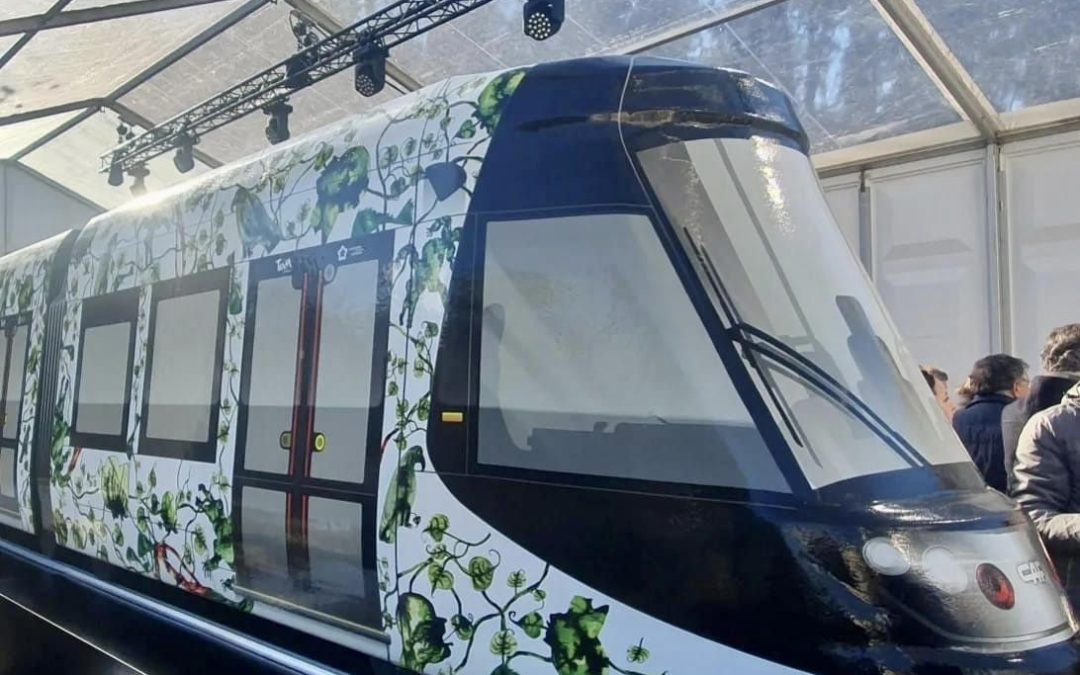 « Grés de Montpellier » parmi les noms des stations la ligne 5 de tram à Montpellier