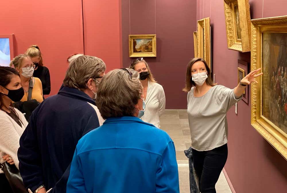 Oenological tour at the “Musée Fabre” 