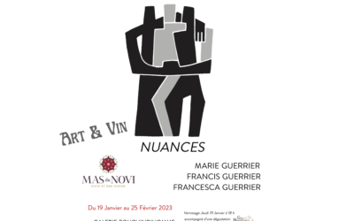 Art & Vin: vernissage exposition « Nuances » 19 Janvier à 18 h