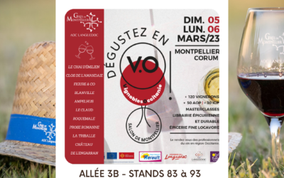 Salon Dégustez en V.O (Vignobles d’Occitanie), 05-06 mars