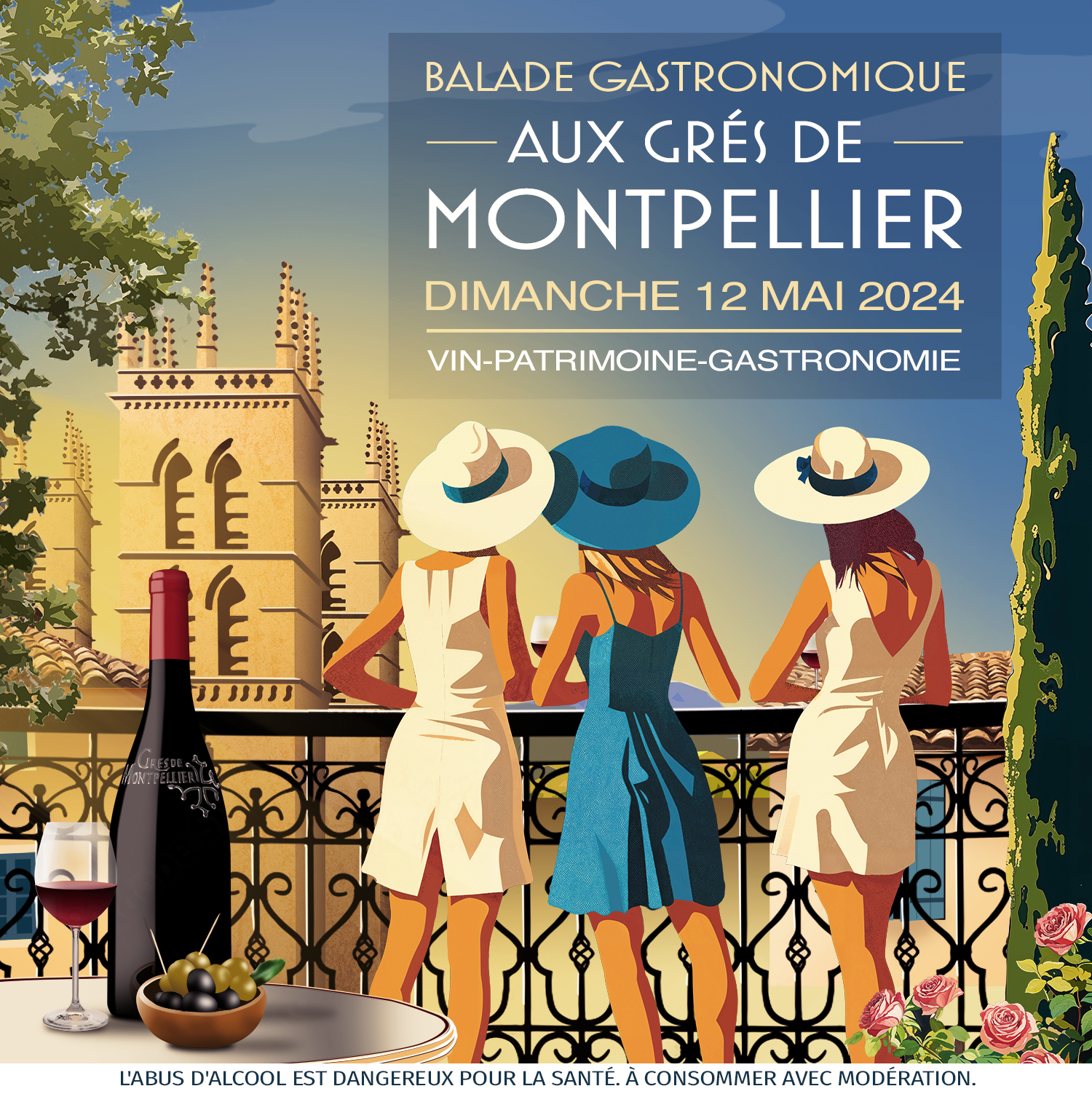 Balade Gastronomique Aux Grés de Montpellier